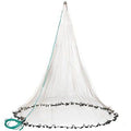 betts 6pm old salt mono cast net, 6-feet, 3/8-inch mesh, 1-pound lead per ft, boxed