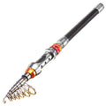 2.7 M 8.86FT Fishing Rod Travel Spinning Fishing Rod Pole - Top Grade Carbon Fiber - GhillieSuitShop