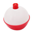 Snap-on Rd Floats 1-1/2" Bulk Red/Wht50pc - GhillieSuitShop