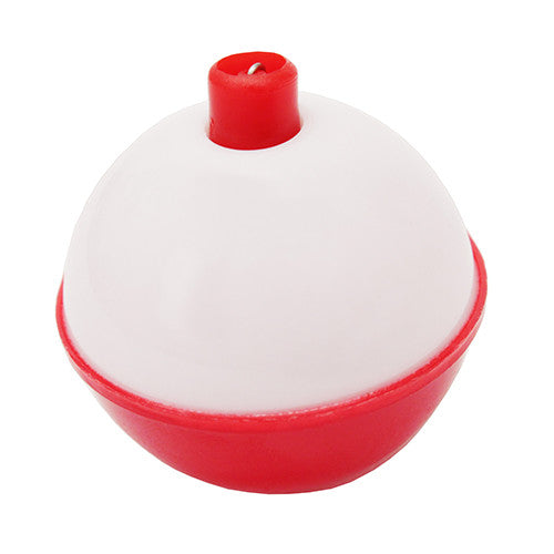 Snap-on Rd Floats 1-3/4" Bulk Red/Wht50pc - GhillieSuitShop