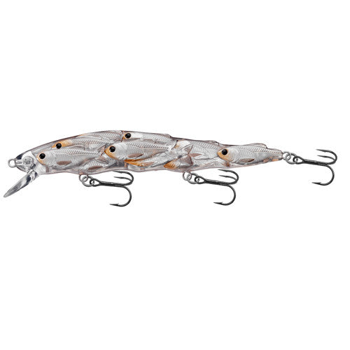 Yearling Baitball Jerkbait,pearl/nturl,#6 - GhillieSuitShop