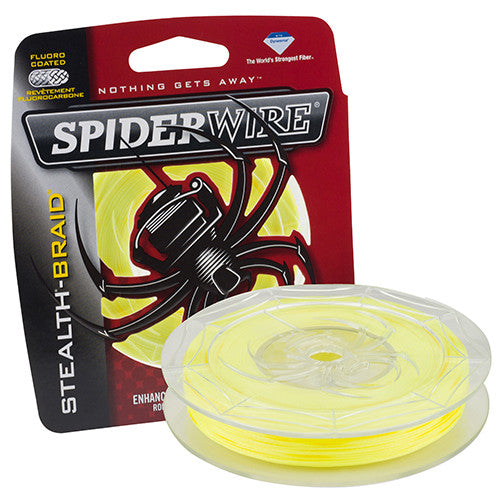 SCS8Y-200 Stealth Hi-Vis Yellow 8lb 200yd - GhillieSuitShop